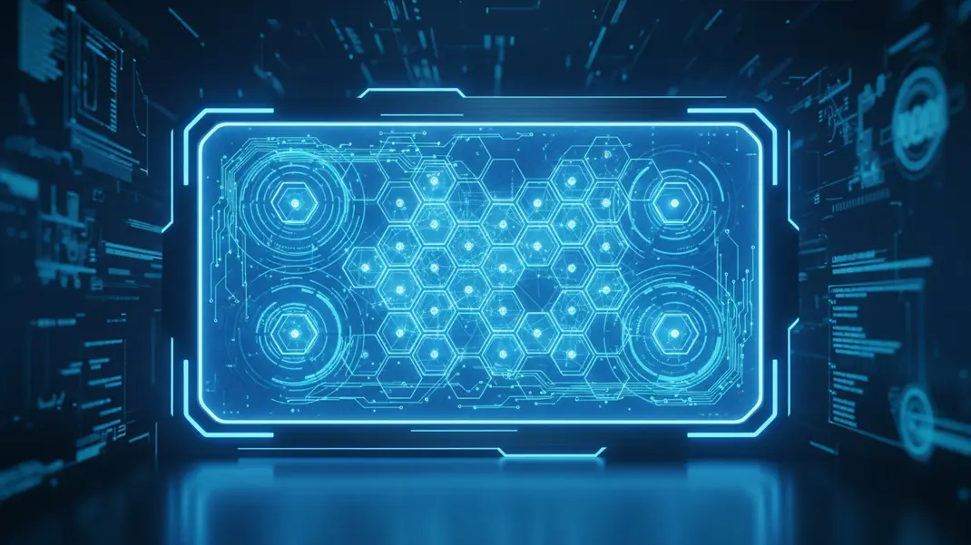 Módulo de exibição de luz de fundo
