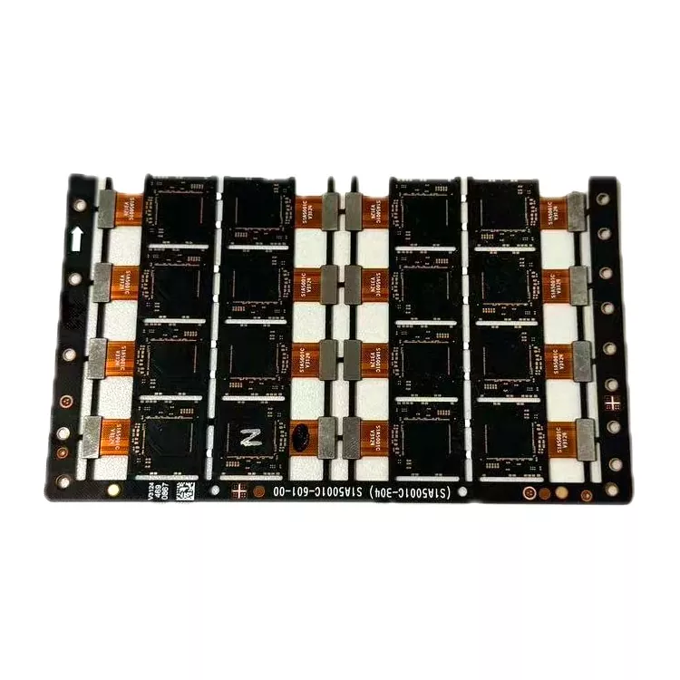 Adaptador de área de dobradiça de tela dobrável PCB rígido-flex